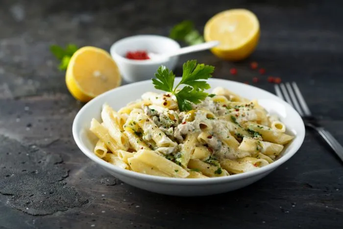 White Sauce Pasta